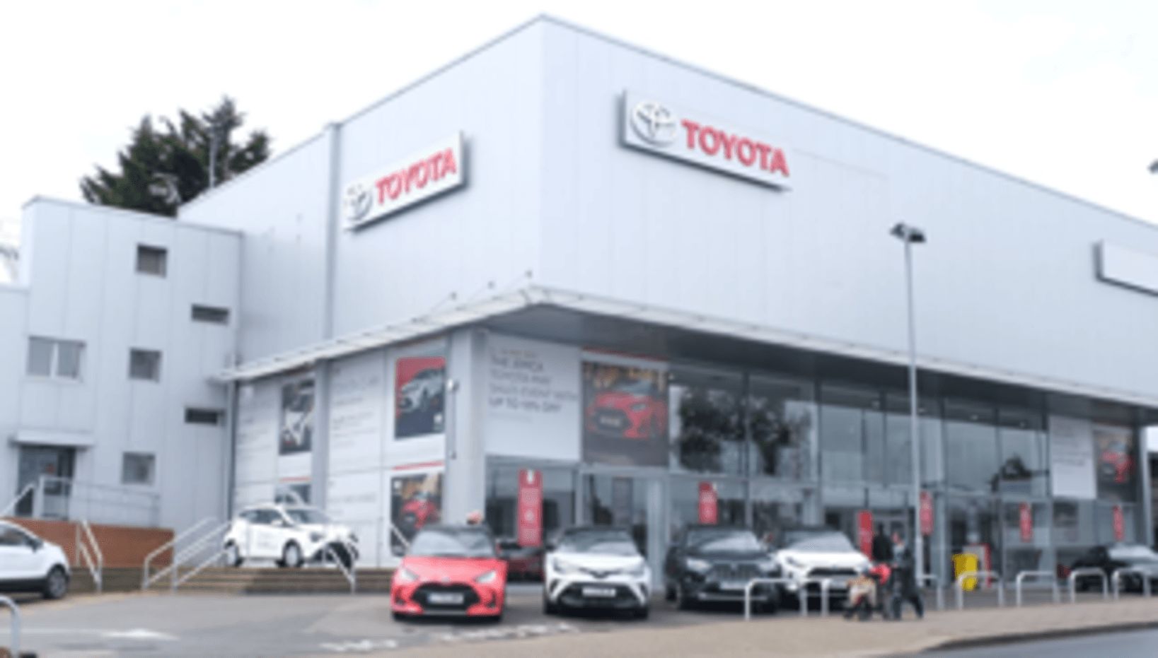 Toyota Edgware Rd before Principal Designer upgrade