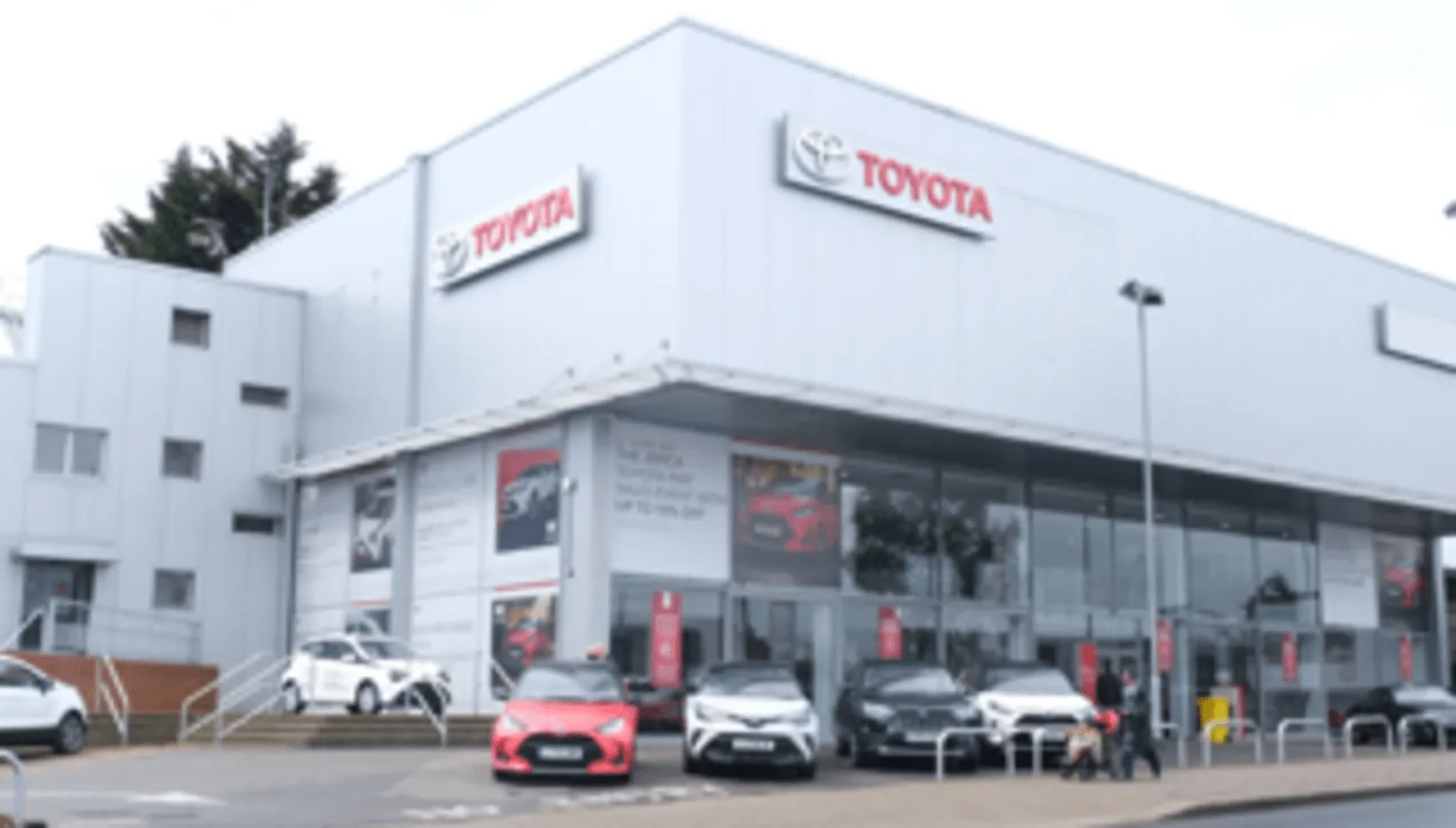 Toyota Edgware Rd before Principal Designer upgrade